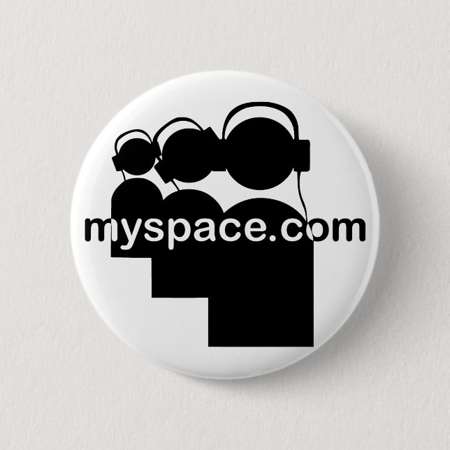 Badge Rond 5 Cm Myspacerecords (Devant)