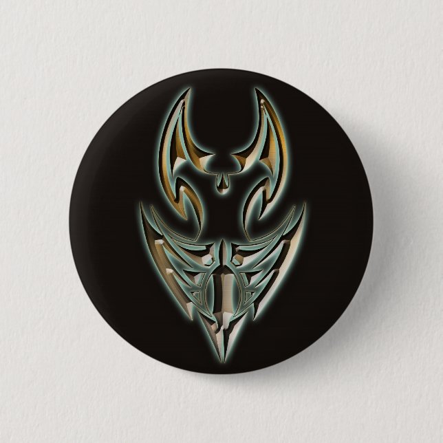 Badge Rond 5 Cm Mystique (Devant)