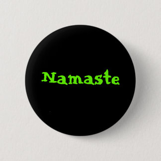 Badge Rond 5 Cm Namaste