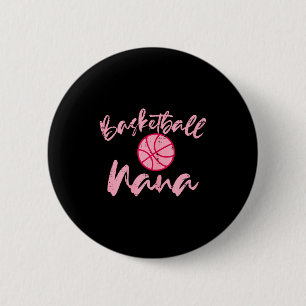 Badge Rond 5 Cm Nana basket-ball maman mignonne grand-mère sports 