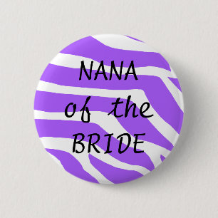 Badge Rond 5 Cm Nana de la jeune mariée