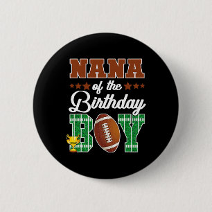 Badge Rond 5 Cm Nana du garçon d'anniversaire Fête de football Tap