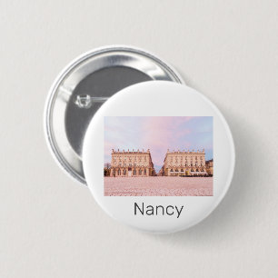Badge Rond 5 Cm Nancy Place Stanislas Grand Est France Sunset