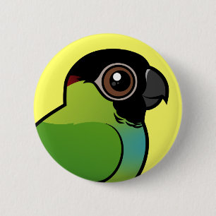 Badge Rond 5 Cm Nanday Conure