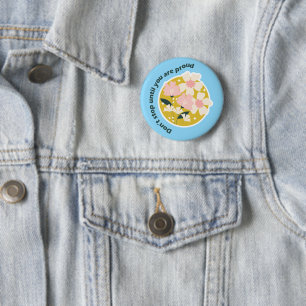 Badge Rond 5 Cm N'arrêtez pas avant d'être fier Citation motivati