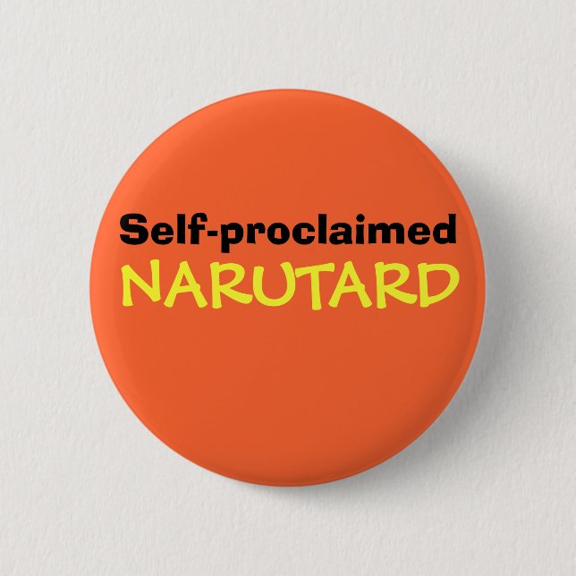 BADGE ROND 5 CM NARUTARD (Devant)