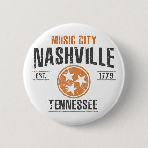 Badge Rond 5 Cm Nashville