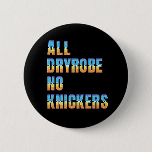 Badge Rond 5 Cm Natation sauvage pas de nids nageur de mer