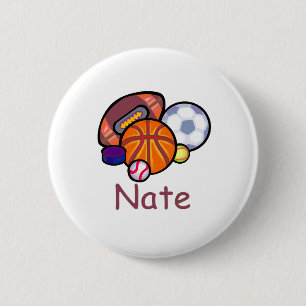 Badge Rond 5 Cm Nate