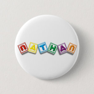 Badge Rond 5 Cm Nathan