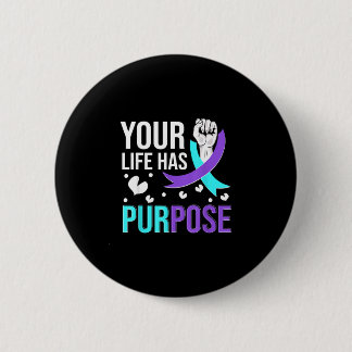 Badge Rond 5 Cm National prevention awareness month warrior