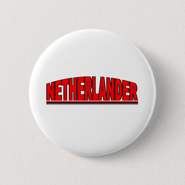 Badge Rond 5 Cm Nationalités - "Néerlandais " (Devant)