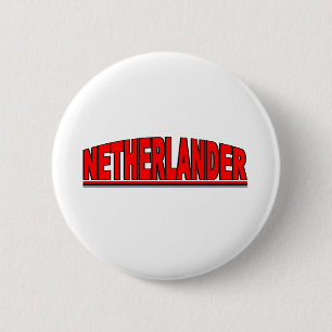 Badge Rond 5 Cm Nationalités - "Néerlandais "