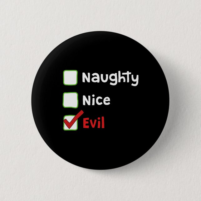 Badge Rond 5 Cm Naughty6 (Devant)