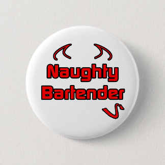Badge Rond 5 Cm Naughty Bartender