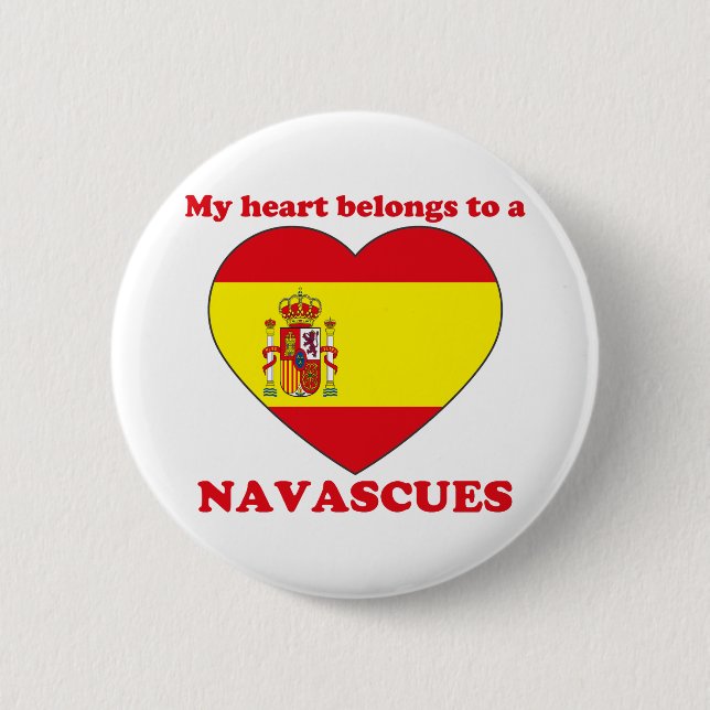 Badge Rond 5 Cm Navascues (Devant)