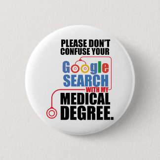 Badge Rond 5 Cm Ne confondez pas votre recherche Google