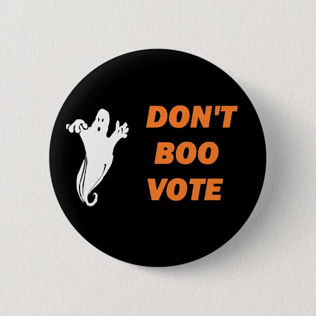 Badge Rond 5 Cm Ne huez pas le vote ! (Devant)