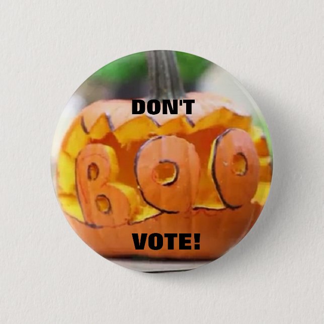 Badge Rond 5 Cm Ne huez pas le vote ! - Borne 2 (Devant)
