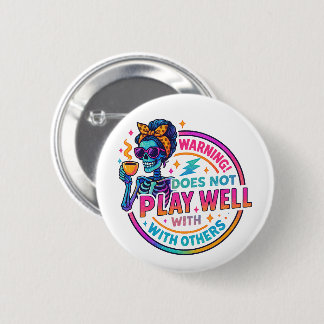 Badge Rond 5 Cm Ne Joue Pas Bien...