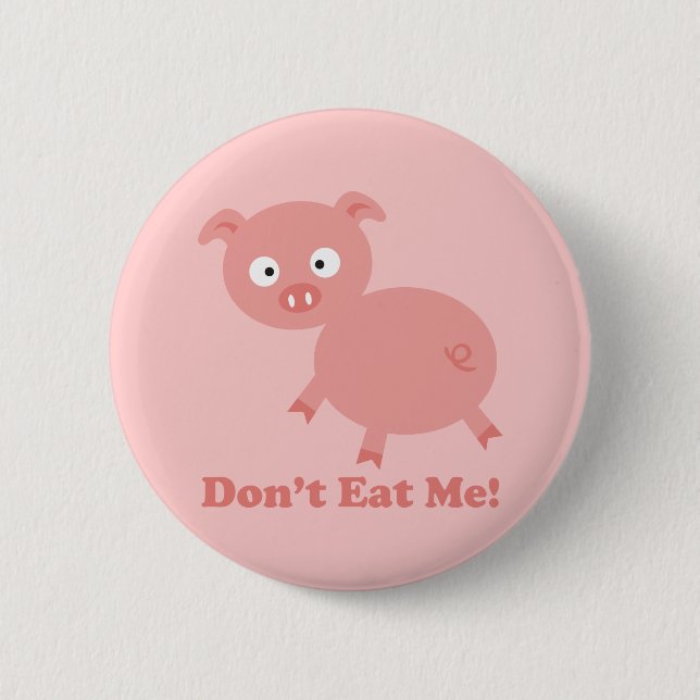 Badge Rond 5 Cm Ne me mangez pas (Devant)