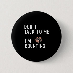 Badge Rond 5 Cm Ne me parle pas Je compte le Crochet drôle Knitti