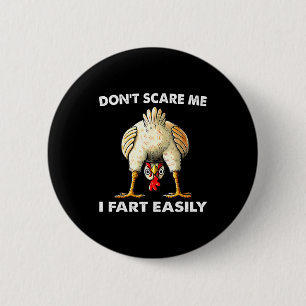 Badge Rond 5 Cm Ne m'emmerdez pas, je péte facilement humour sarca