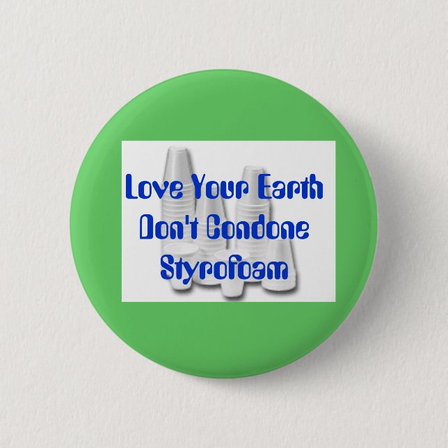 Badge Rond 5 Cm Ne pardonnez pas la mousse de styrol (Devant)