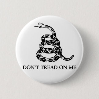 Badge Rond 5 Cm Ne pas filtrer sur le bouton Serpent de moi