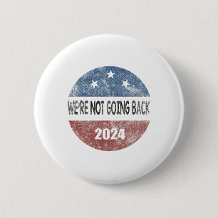 Badge Rond 5 Cm Ne Pas Retourner Harris 2024 Vote Pour Kamala Harr