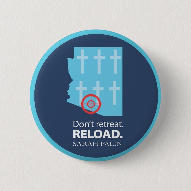 Badge Rond 5 Cm Ne retraitez pas ; au lieu de cela, repenti (Devant)