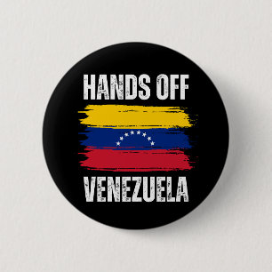 Badge Rond 5 Cm Ne touchez pas au Vénézuela
