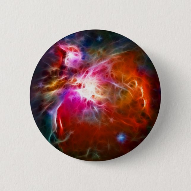 Badge Rond 5 Cm Nébuleuse d'Orion (Devant)
