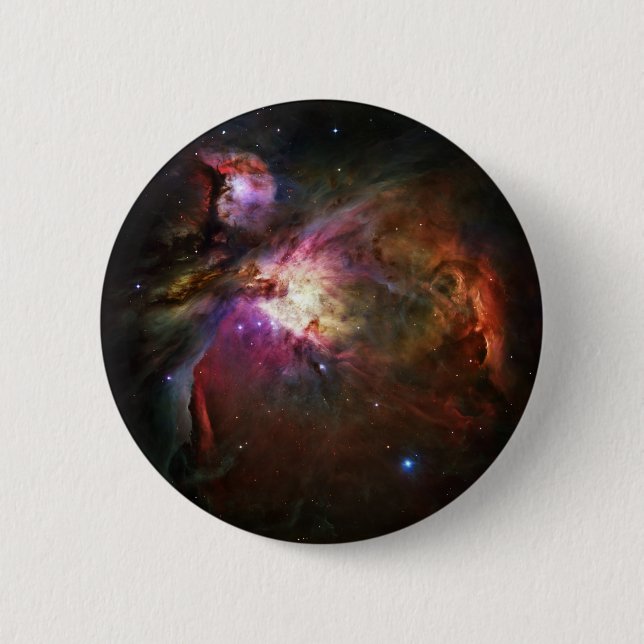 Badge Rond 5 Cm Nébuleuse d'Orion (Devant)