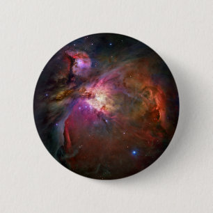 Badge Rond 5 Cm Nébuleuse d'Orion (télescope de Hubble)