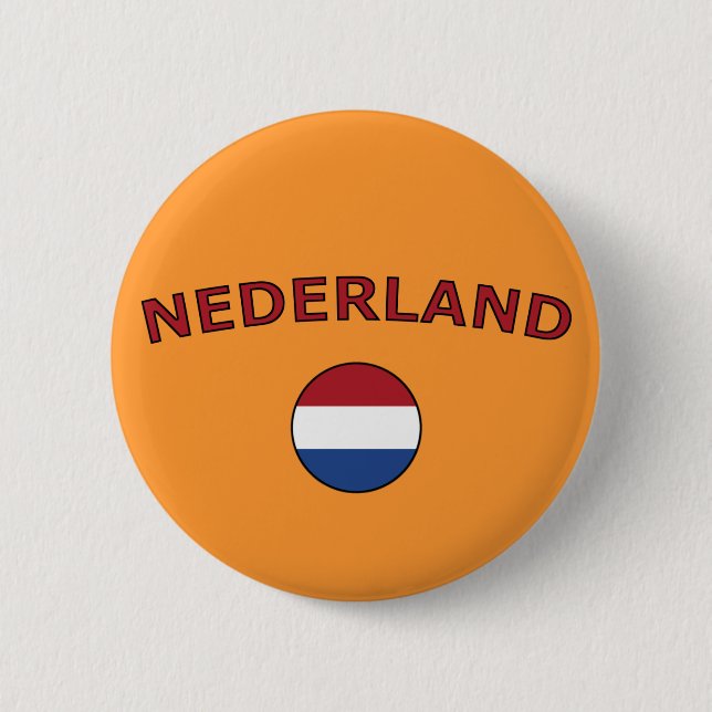 Badge Rond 5 Cm Nederland (Devant)