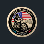Badge Rond 5 Cm Needles Highway South Dakota Motorcycle<br><div class="desc">Needles Highway done in a vintage,  distressed style emblem. It is a famous scenic drive found in South Dakota and apart of the Peter Norbeck Scenic Byway.</div>