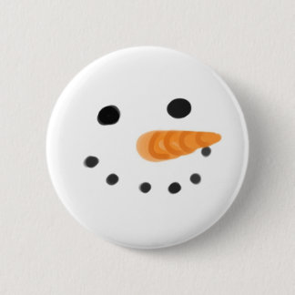 Badge Rond 5 Cm Neige