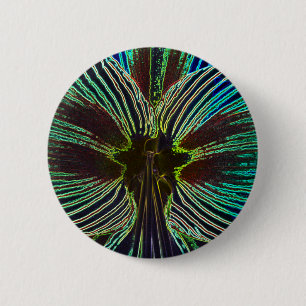 Badge Rond 5 Cm Neon Amaryllis