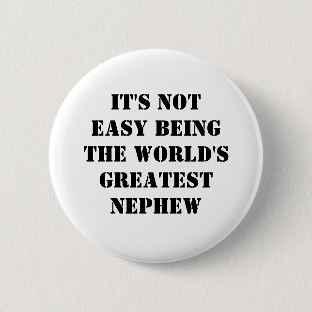 Badge Rond 5 Cm Nephew (Devant)