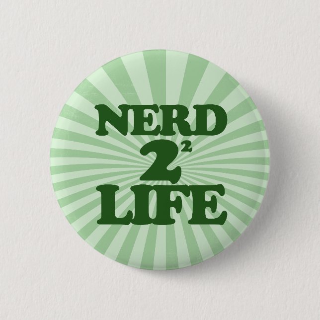 BADGE ROND 5 CM NERD 4 (Devant)