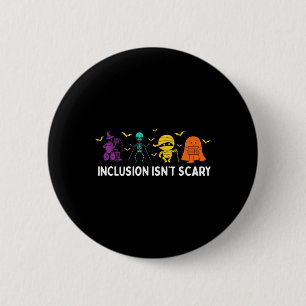 Badge Rond 5 Cm N'est pas effrayant Cute Boo Lovely Ghost Hallowee