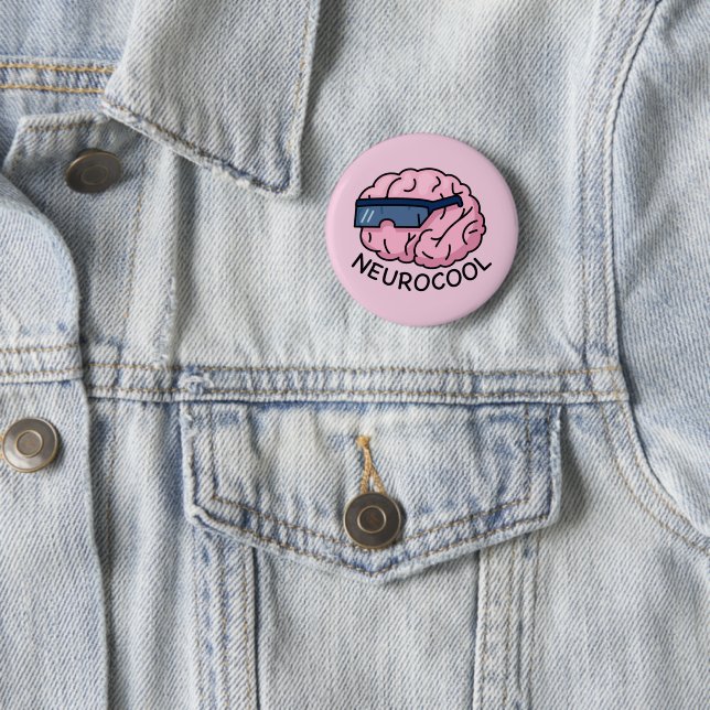 Badge Rond 5 Cm Neurocool (En situation)