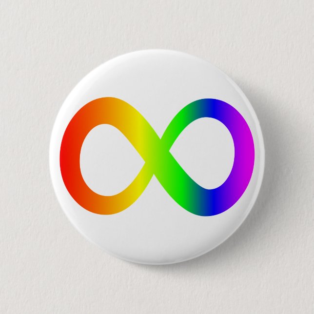 Badge Rond 5 Cm Neurodivergent (Devant)