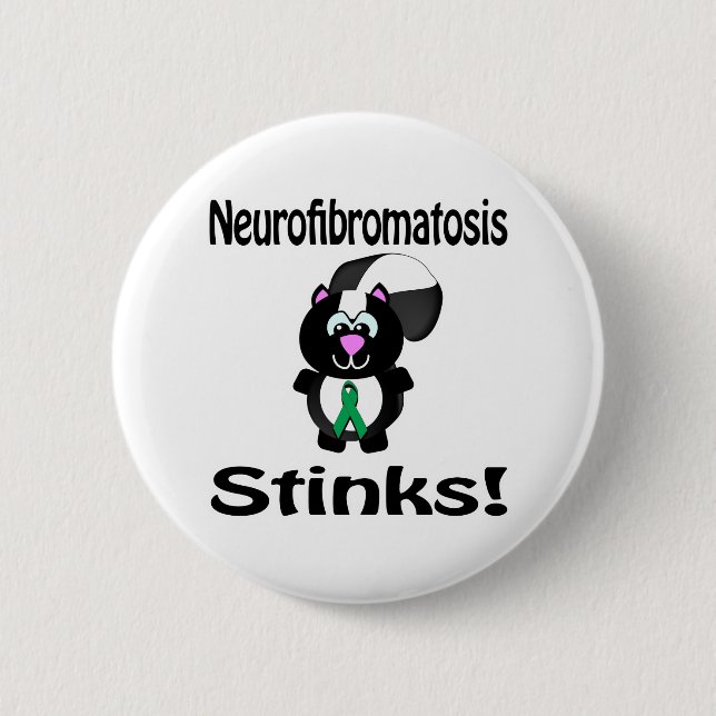 Badge Rond 5 Cm Neurofibromatose pue conception de sensibilisation (Devant)