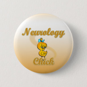 Badge Rond 5 Cm Neurologie Chick