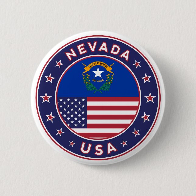 Badge Rond 5 Cm Nevada (Devant)