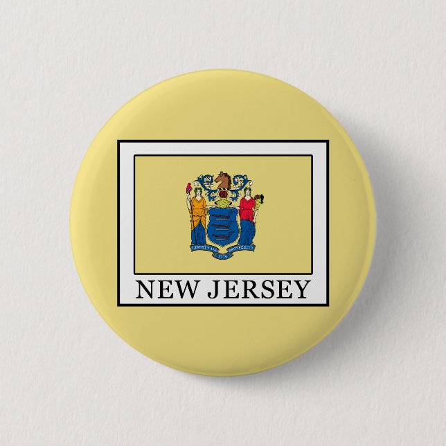 Badge Rond 5 Cm New Jersey (Devant)