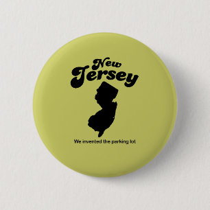 Badge Rond 5 Cm New Jersey Motto - Nous avons inventé le parking