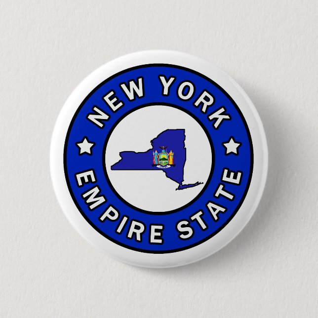 Badge Rond 5 Cm New York (Devant)